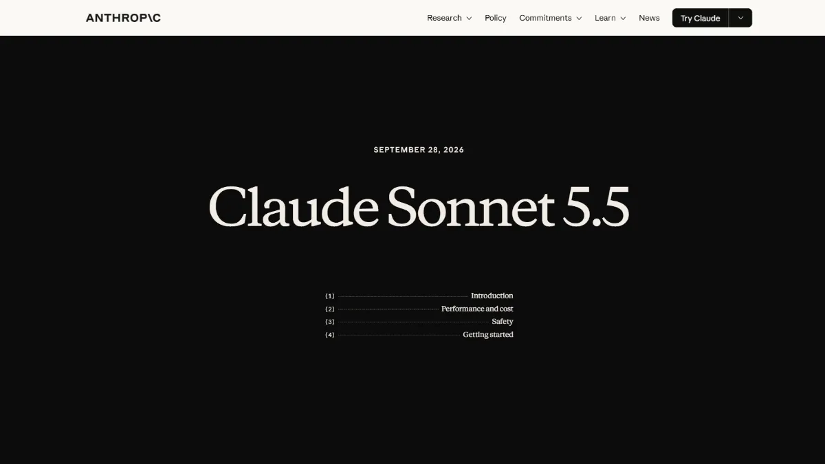 Claude Sonnet 5.5