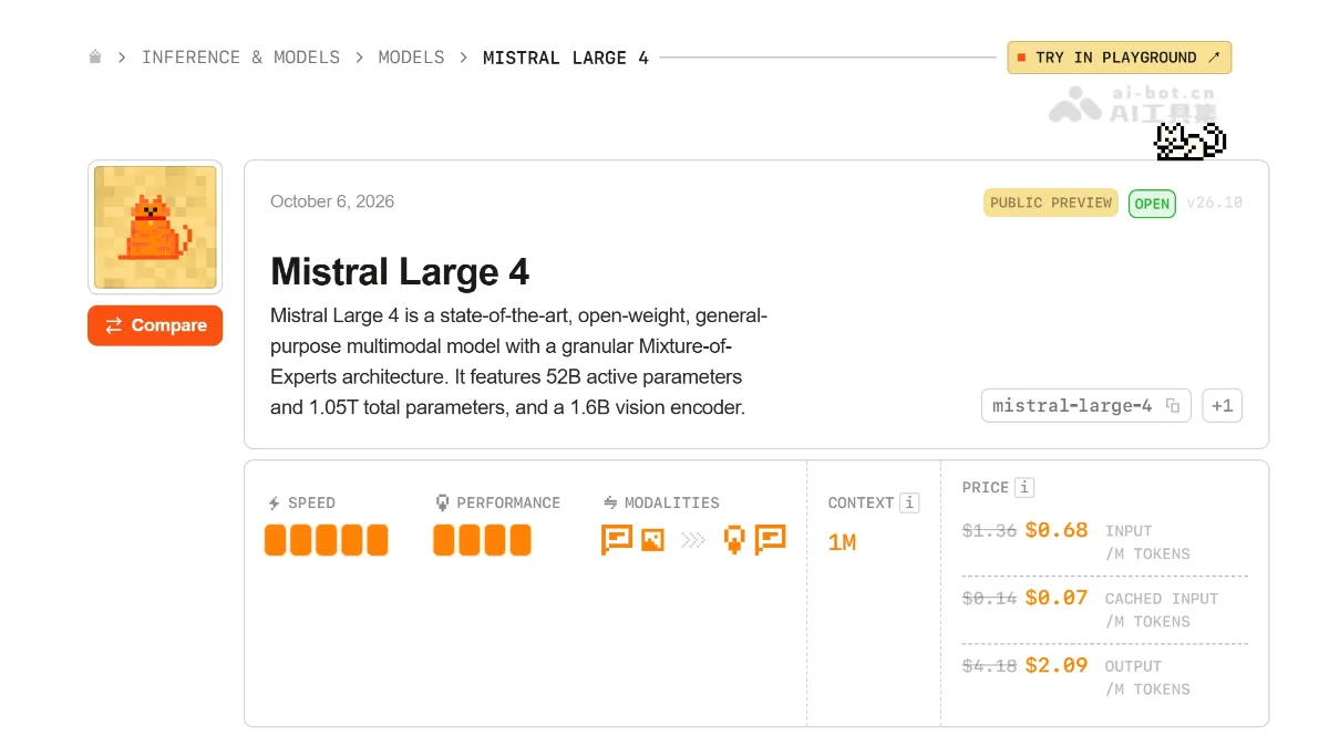 Mistral Large 4