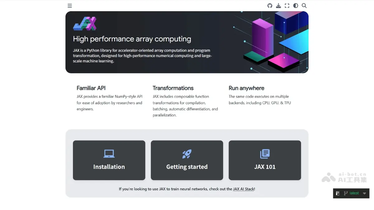 JAX 截图