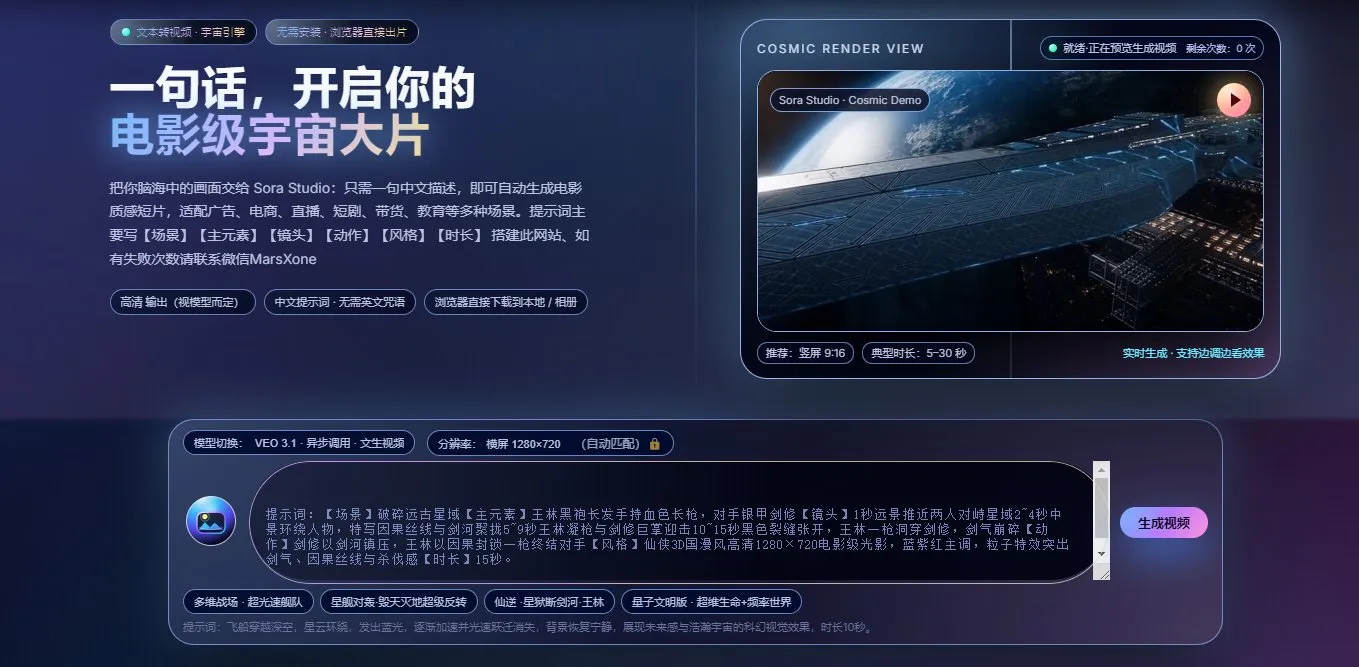 ai广告电商视频制作 截图