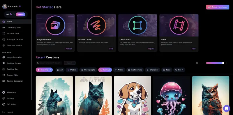 Leonardo.ai 截图