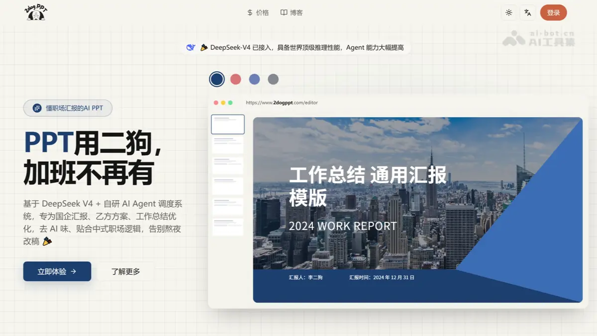 二狗PPT 截图