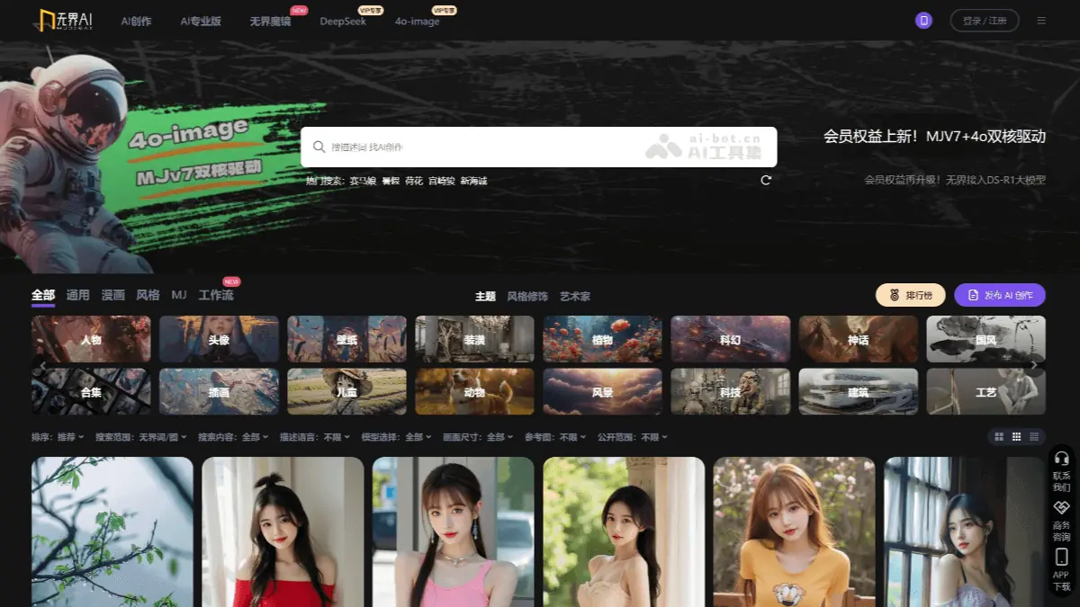 无界AI 截图