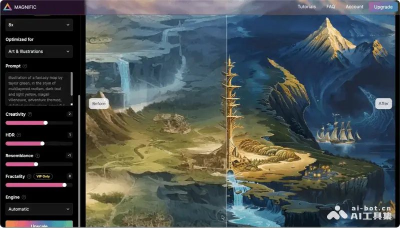 Magnific 截图