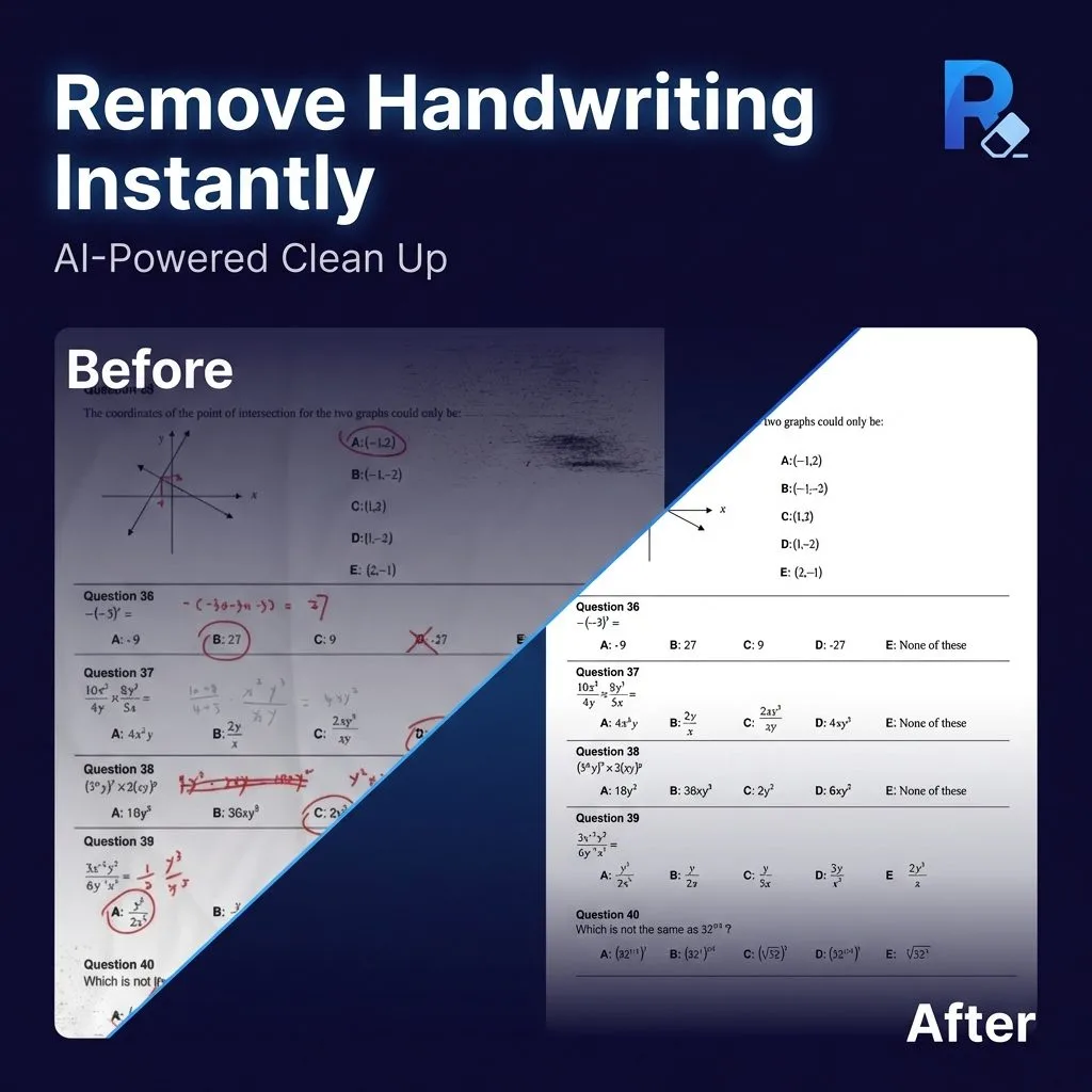 RemoveHandwriting 截图