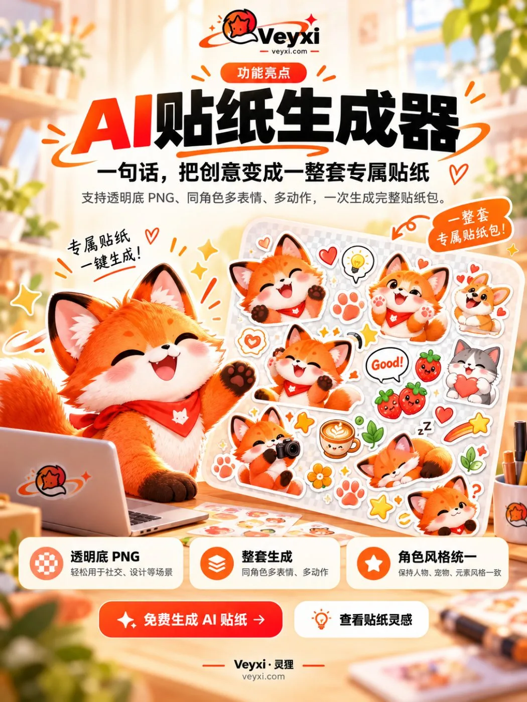 灵狸 Veyxi 截图