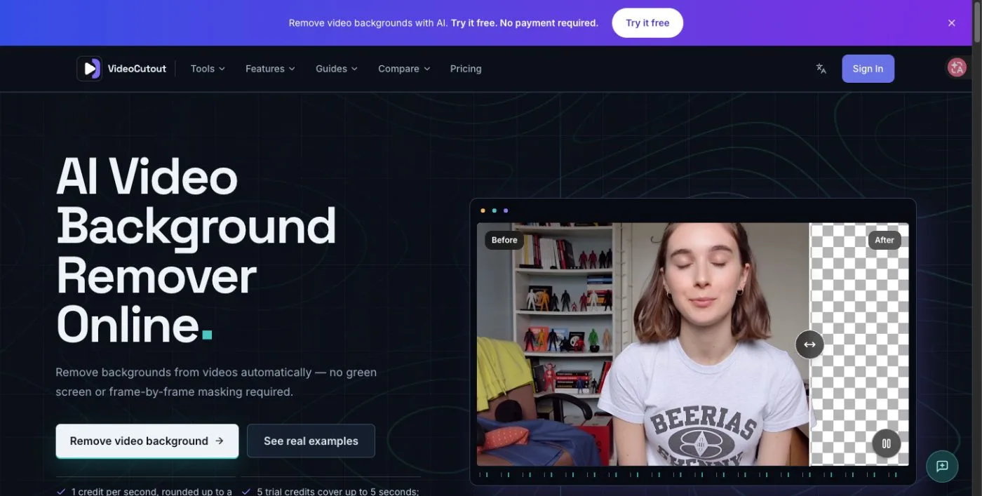 VideoCutout 截图