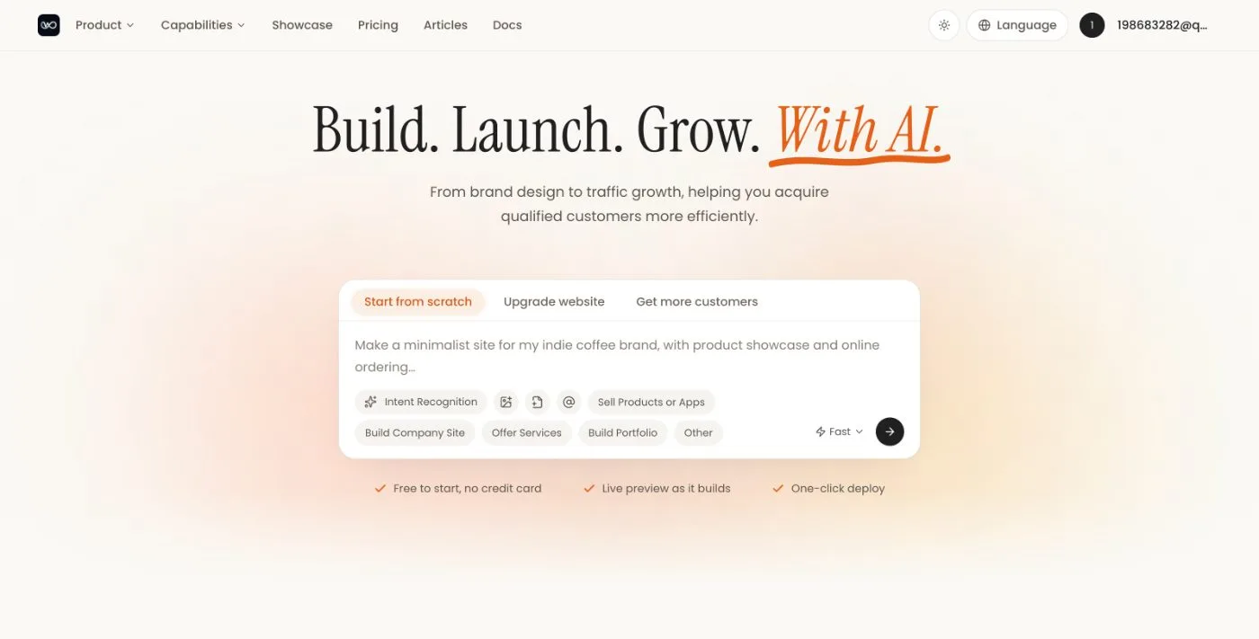 We0 AI 截图